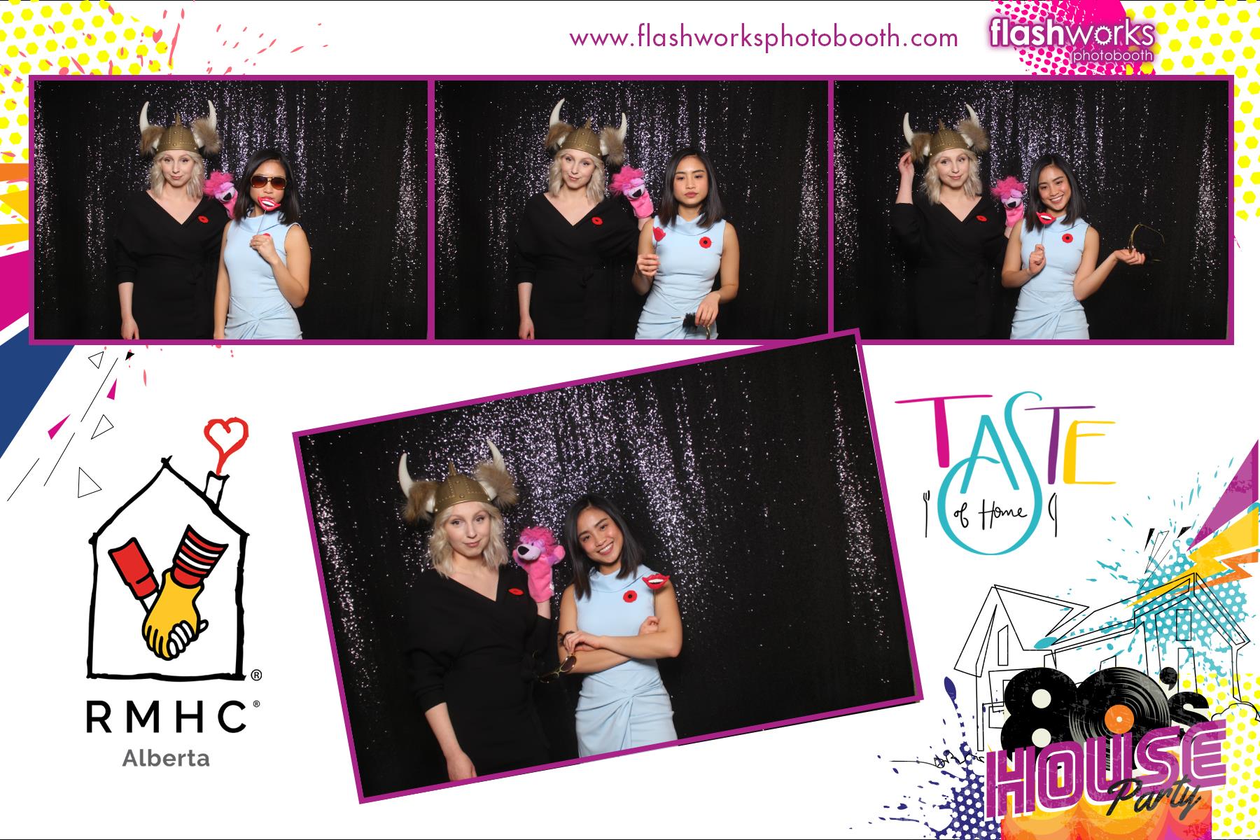 RMHC Alberta - Taste of Home Gala - 80s House Party | View more photos from the event at gallery.flashworksphotobooth.com/u/FlashworksPhotoboothInc/RMHC-Alberta-Taste-of-Home-Gala-80s-House-Party
